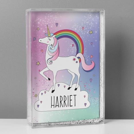 Personalised Unicorn Glitter Shaker Extra Image 1